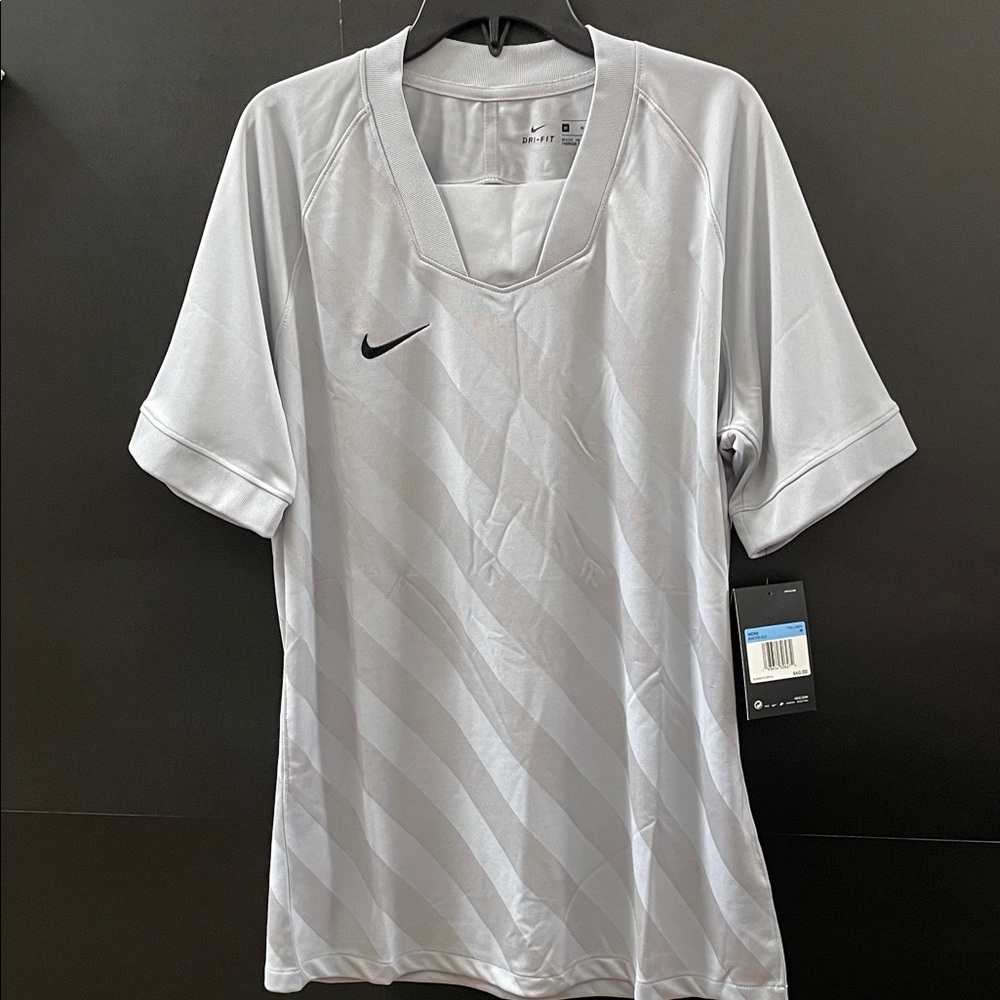 Nike Men's Silver Jersey Shirt